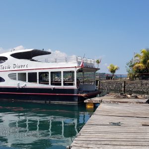 Tasik Ria dive boat | Infinite Blue Dive travel
