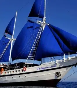 Philippine Siren Under Sail | Infinite Blue Dive Travel