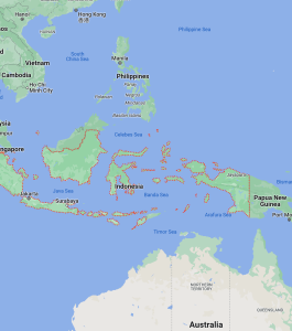 Map of Indonesia | Infinite Blue Dive Travel