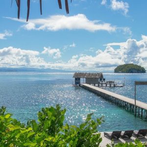 View from Restaurant Sorido Bay Resort